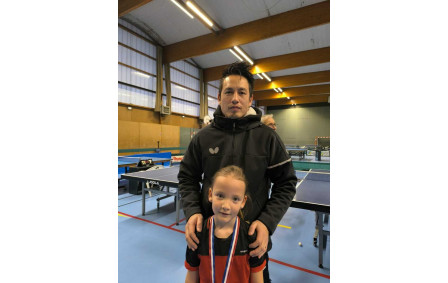 Lola au Tournoi de détection départemental